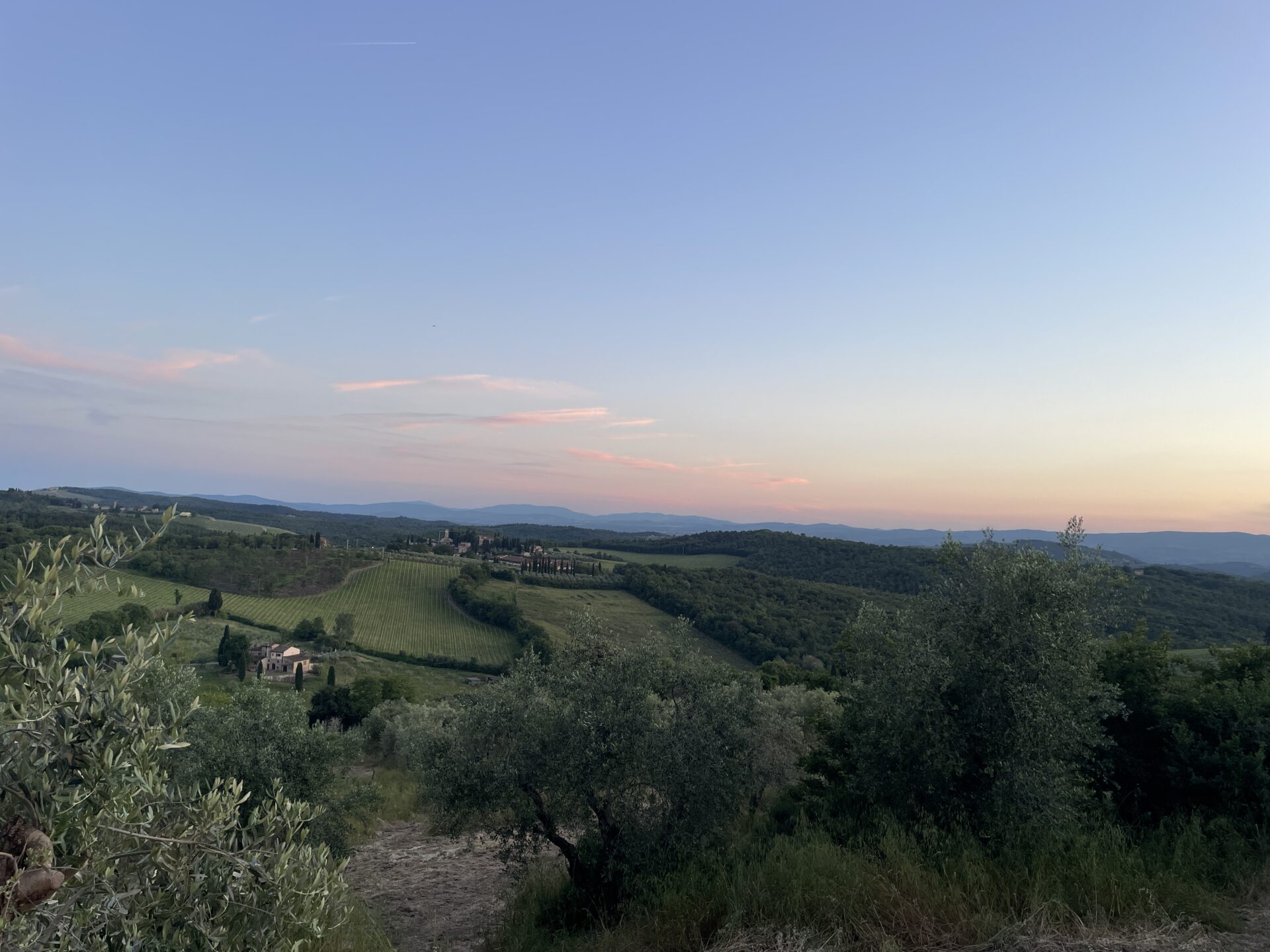 The view from San Donato in Poggio Discover Secret Tuscany
